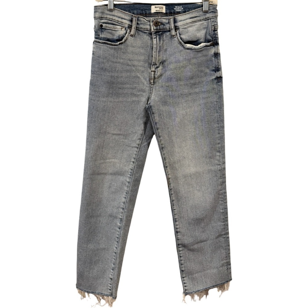 Kensie The Allie High Rise cropped Blue Jeans Size 6